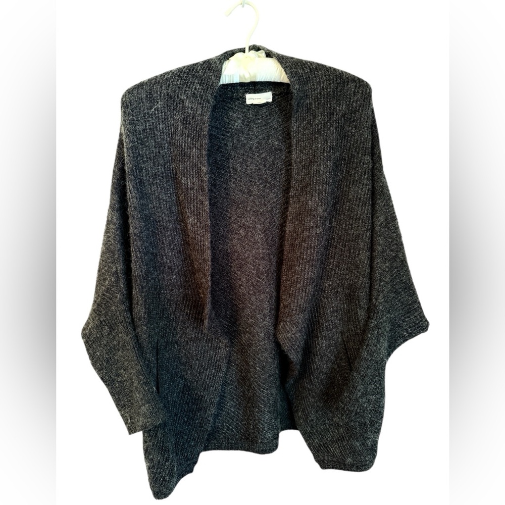 Anthropologie Sleeping on Snow Charcoal  Sweater XS Excellent Condition